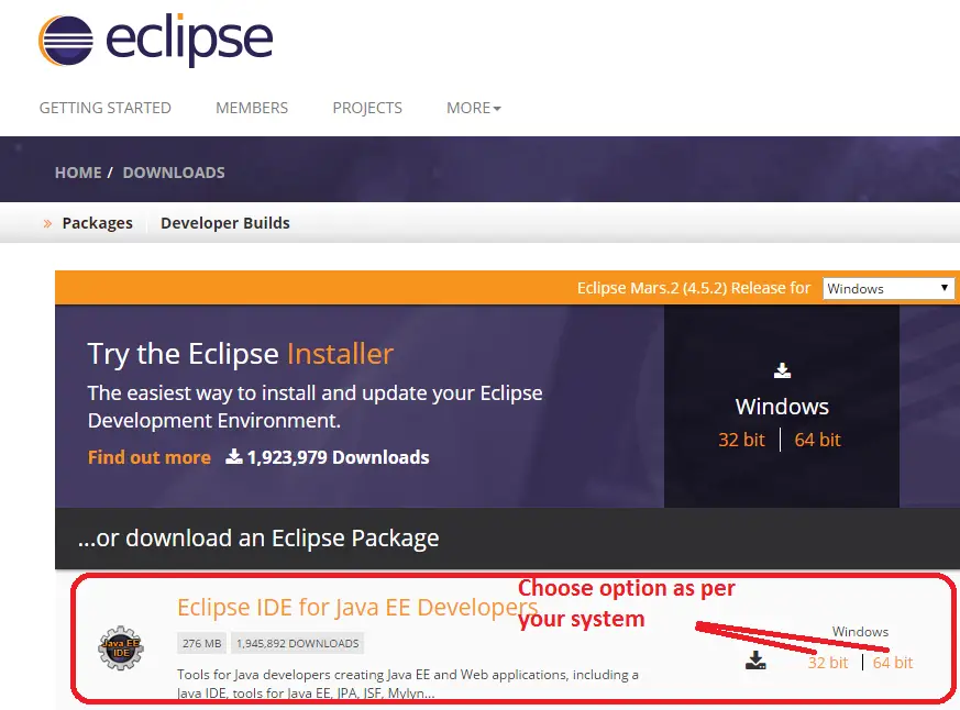 after downloading eclipse how to install