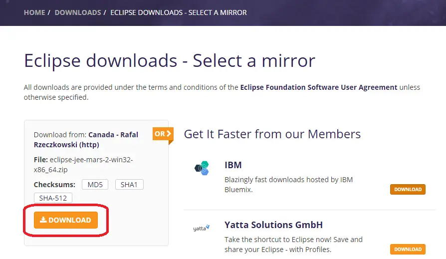 Eclipse_Specific_Mirror_Download_Page