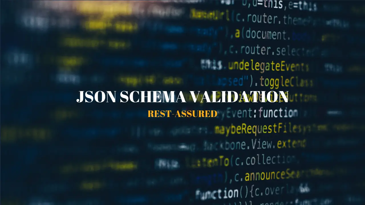 JSON Schema Validation with Rest Assured