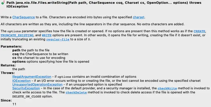 writeString2_Java11_Signature_Techndeck