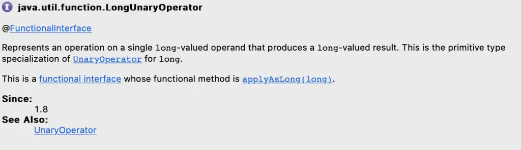 LongUnaryOperator_Java8_Signature_Techndeck