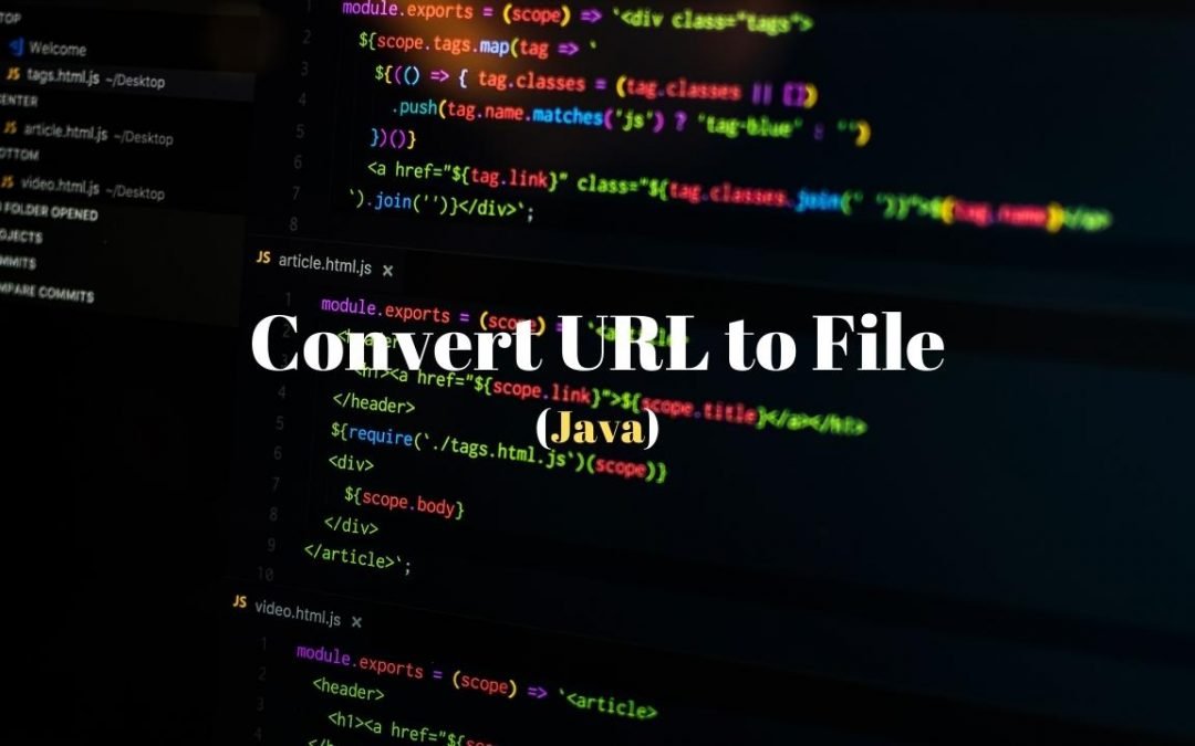 JAVA – How to convert URL to File